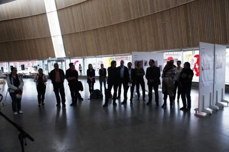 Guests at the opening ceremony